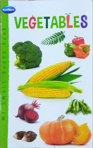 Navneet My Small Board Books Series Vegetables