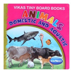 Navneet Vikas Board Books Domestic Animals