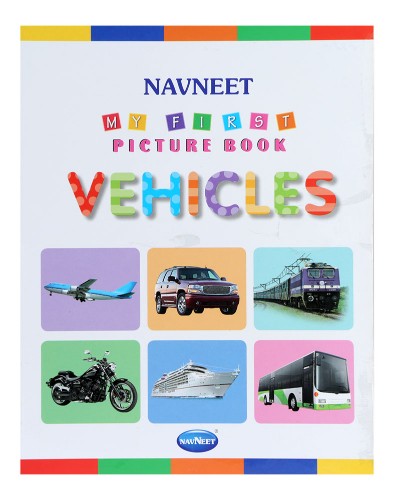 Navneet My First Picture Book Vehicles