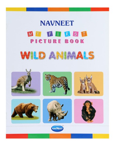 Navneet My First Picture Book Wild Animals