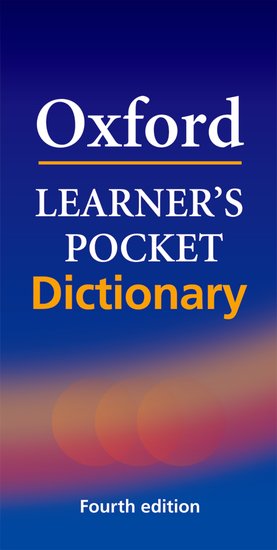 Oxford Learner'S Pocket English Dictionary