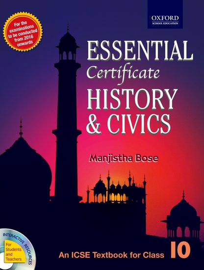 Oxford Essential Certificate History and Civics Coursebook Class X