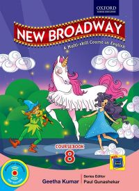 Oxford New Broadway Coursebook Class VIII (New Edition)