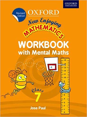 Oxford New Enjoying Mathematics Workbook with Mental Maths Class VII