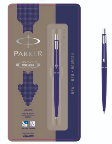 Parker Classic Matte Navy Blue Ball Pen CT
