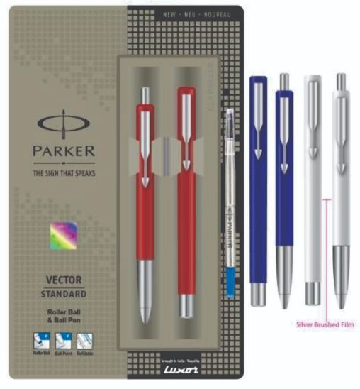 Parker Vector Standard Ball Pen + Roller CT