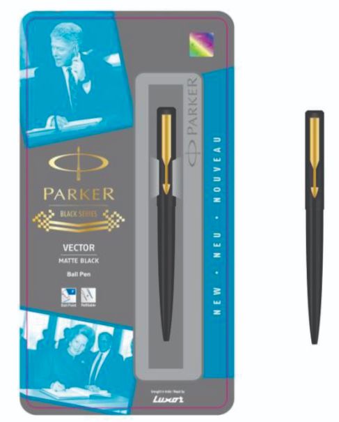 Parker Vector Matte Black Ball Pen GT