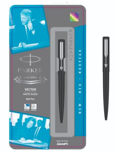 Parker Vector Matte Black Ball Pen CT