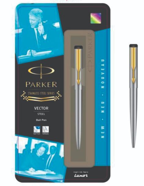 Parker Vector Stainless Steel Ball Pen GT