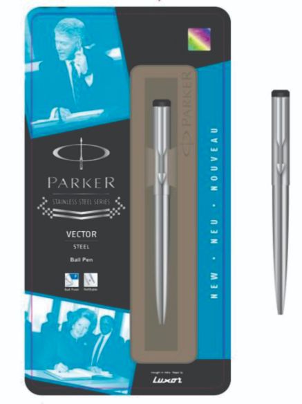 Parker Vector Stainless Steel Ball Pen CT