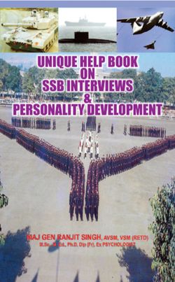 Prabhat Unique Help Book on SSB Interviews & Personality Development