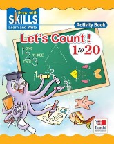 Prachi GROW WITH SKILLS Lets Count 1 to 20