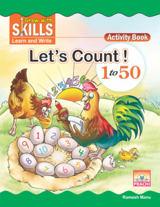 Prachi GROW WITH SKILLS Lets Count 1 to 50