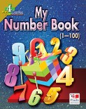 Prachi Plus Four Series My Number Book