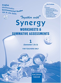 Rachna Sagar Together With Synergy Worksheets and Summative Assessments Class I