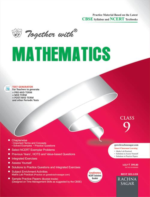 Together With Latest CBSE Sample Paper with Solution Math based on NCERT Practice Material Class IX 2020