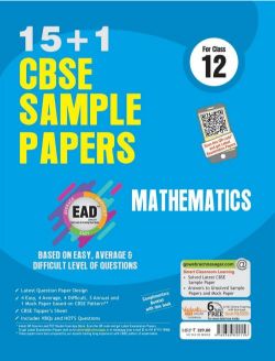 Rachna Sagar Together with EAD CBSE Sample Papers Mathematics Class XII 2020