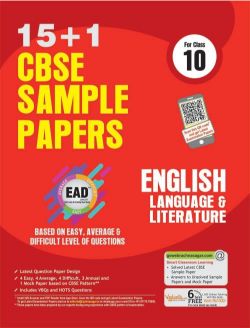 Rachna Sagar Together with EAD CBSE Sample Papers English Language and Literature Class X 2020