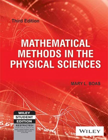 Wileys Mathematical Methods in the Physical Sciences, 3ed | IM | BS