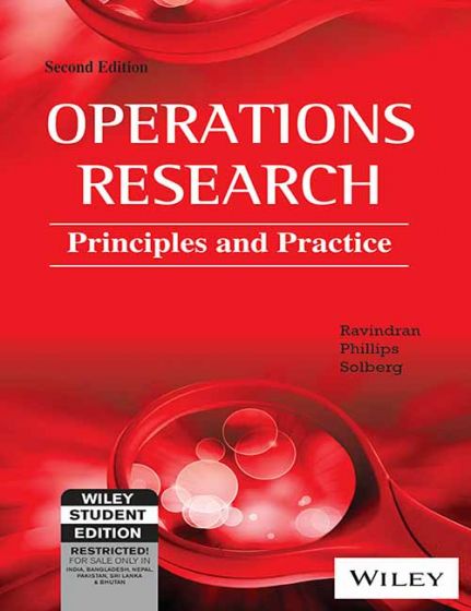 Wileys Operations Research: Principles and Practice, 2ed | IM