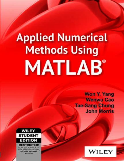 Wileys Applied Numerical Methods using MATLAB