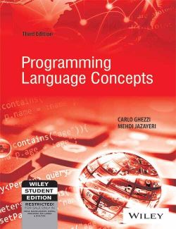 Wileys Programming Language Concepts, 3ed
