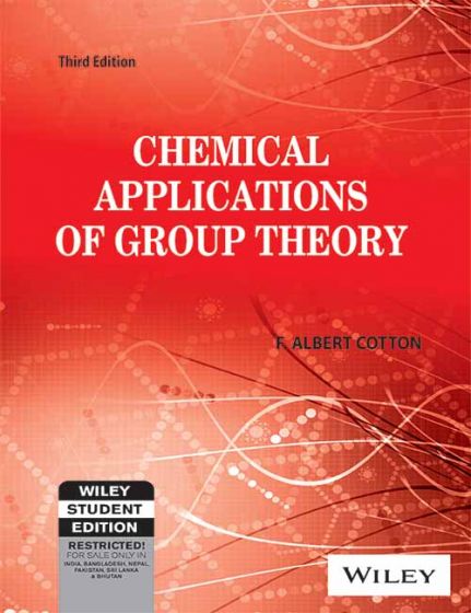 Wileys Chemical Applications of Group Theory, 3ed