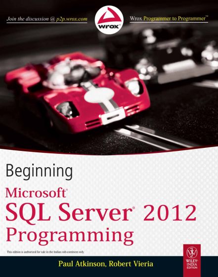 Wileys Beginning Microsoft SQL Server 2012 Programming