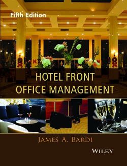 Wileys Hotel Front Office Management (Exclusively distributed by CBS Publishers & Distributors) | BS