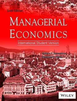 Wileys Managerial Economics, 6ed, ISV | IM