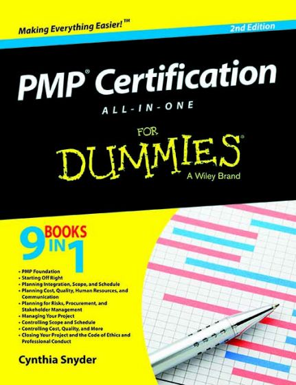 Wileys PMP Certification All-In-One for Dummies, 2ed