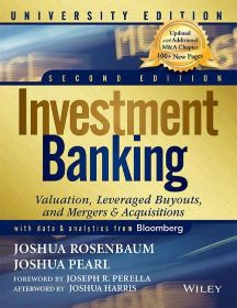 Wileys Investment Banking: Valuation, Leveraged Buyouts and Mergers & Acquisitions, University, 2ed | e
