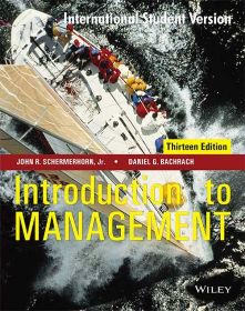Wileys Introduction to Management, 13ed, ISV | IM