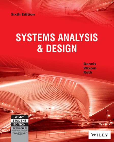 Wileys Systems Analysis and Design, 6ed | IM