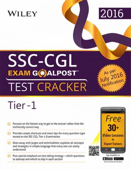 Wileys SSC CGL Exam Goalpost Test Cracker, Tier 1