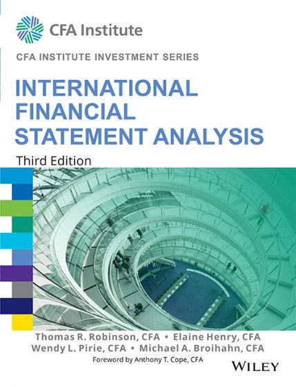 Wileys International Financial Statement Analysis, 3ed (CFA Institute Investment Series) | IM