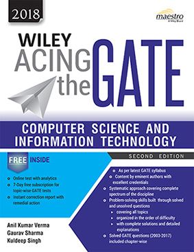 Wileys Wiley Acing the GATE Computer Science and Information Technology, 2ed