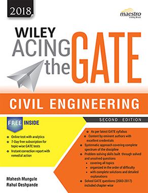 Wileys Wiley Acing the GATE Civil Engineering, 2ed