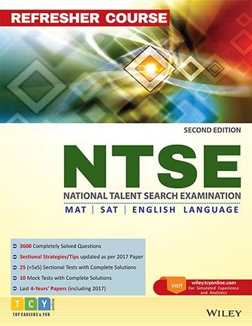 Wileys NTSE (National Talent Search Examination) MAT | SAT| English Language Refresher Course