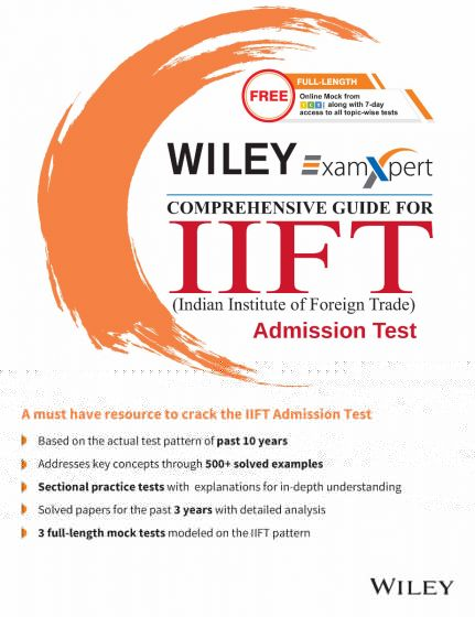 Wileys Comprehensive Guide For IIFT (Indian Institute of Foreign Trade) Admission Test