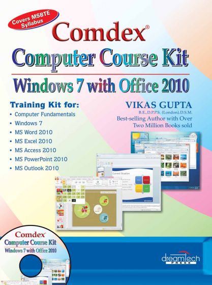 Wileys Comdex Computer Course Kit: Windows 7 with Office 2010, Covers MSBTE syllabus, w/cd