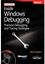 Wileys Inside Windows Debugging: Practical Debugging and Tracing Strategies, w/cd