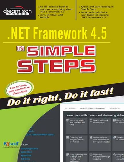 Wileys .NET Framework 4.5 in Simple Steps | e