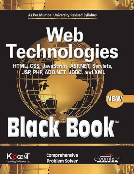 Wileys Web Technologies, Black Book, (As per revised syllabus of Mumbai University) | e