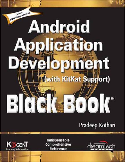 Wileys Android Application Development (With Kitkat Support), Black Book | BS