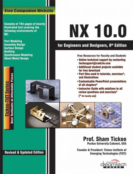 Wileys NX 10.0 For Engineers and Designers, 9ed