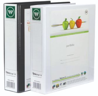 Worldone PVC Ring binder A4 (2-40-D) with full view pocket