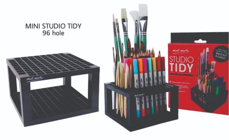 Mont Marte Mini Studio Stand Tidy 96 hole