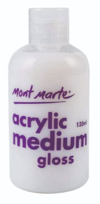 Mont Marte Acrylic Medium Gloss 135ml