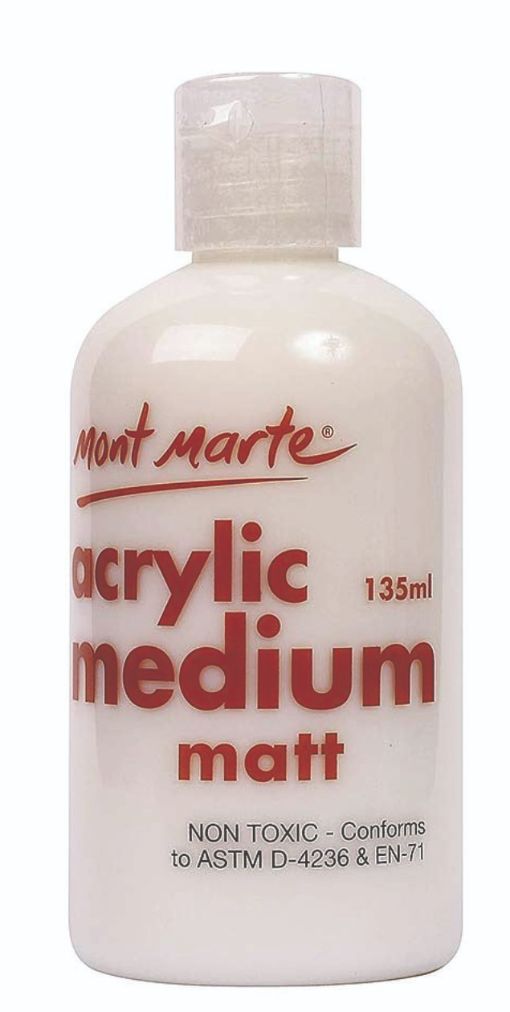 Mont Marte Acrylic Medium Matt 135ml
